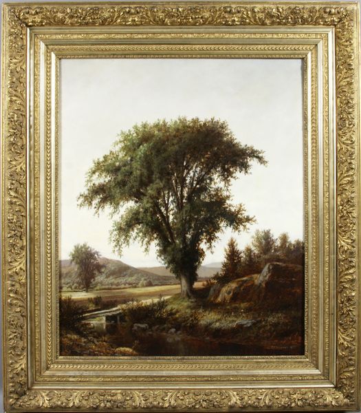 Appraisal: W H Hilliard American - landscape o c signed and