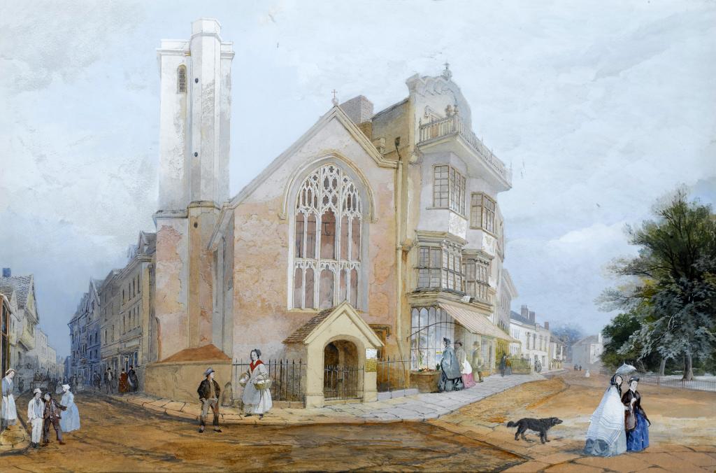 Appraisal: JOHN GENDALL - ST MARTIN'S CHURCH AND MOL'S COFFEE HOUSE