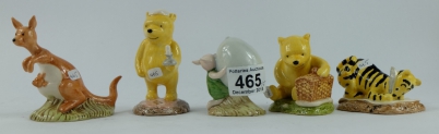 Appraisal: A collection of Royal Doulton Winnie the Pooh figures to