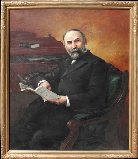 Appraisal: DELBERT DANA COOMBS American - PORTRAIT OF MAINE GOVERNOR DINGLEY