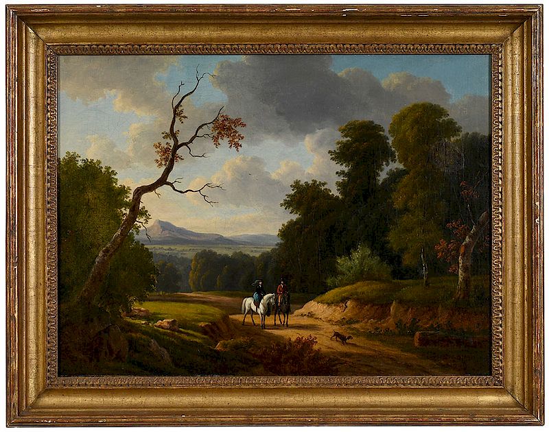 Appraisal: Attributed to Victor De Grailly French - Riders on Horseback