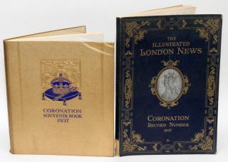 Appraisal: CORONATION SOUVENIR BOOK AND THE ILLUSTRATED LONDON NEWS RECORD NUMBER