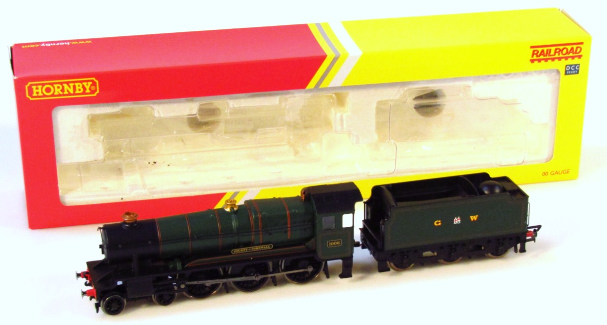 Appraisal: A Hornby OO-gauge locomotive cm high and tender county of