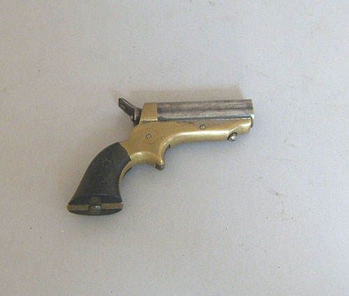 Appraisal: Sharps shot pepperbox pistol stamped C Sharp patent barrel -