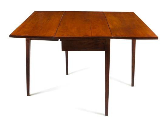 Appraisal: Sale Lot An American Maple Drop-Leaf Table th century each