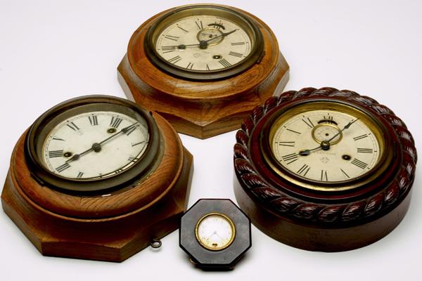 Appraisal: KITCHEN CLOCKS Three by Ansonia and Sessions together with a