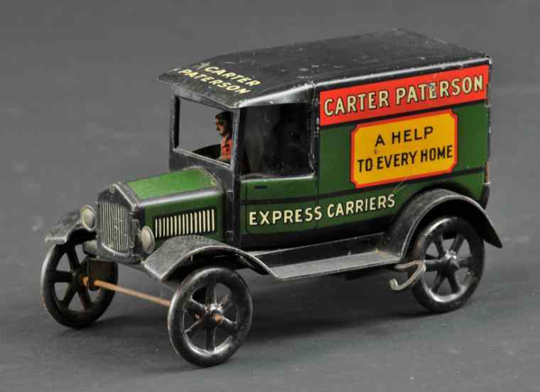 Appraisal: WELLS ''CARTER PATERSON'' DELIVERY VAN England nicely scaled version of