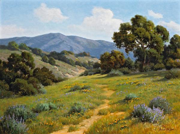 Appraisal: n a David Chapple American born California foothills signed 'David