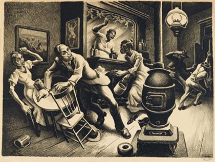 Appraisal: THOMAS HART BENTON american - FRANKIE AND JOHNNIE edition of