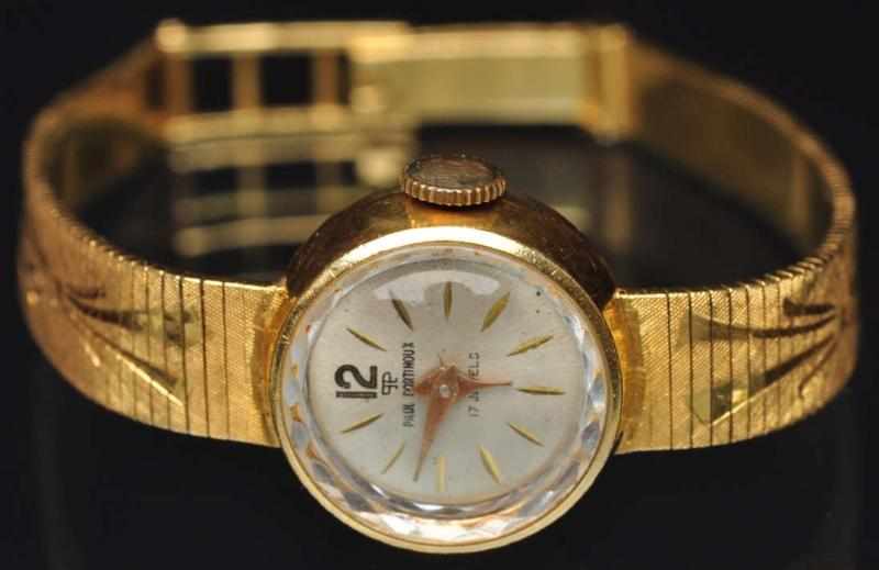 Appraisal: K Ladies Paul Portinox Wrist Watch Swiss-made With attached band