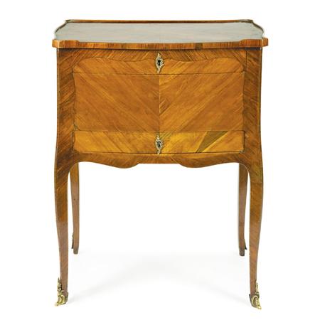 Appraisal: Louis XV Style Fruitwood Table a Ecrire Estimate -