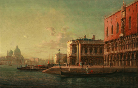 Appraisal: Marc Aldine French - View of the Doge's Palace and