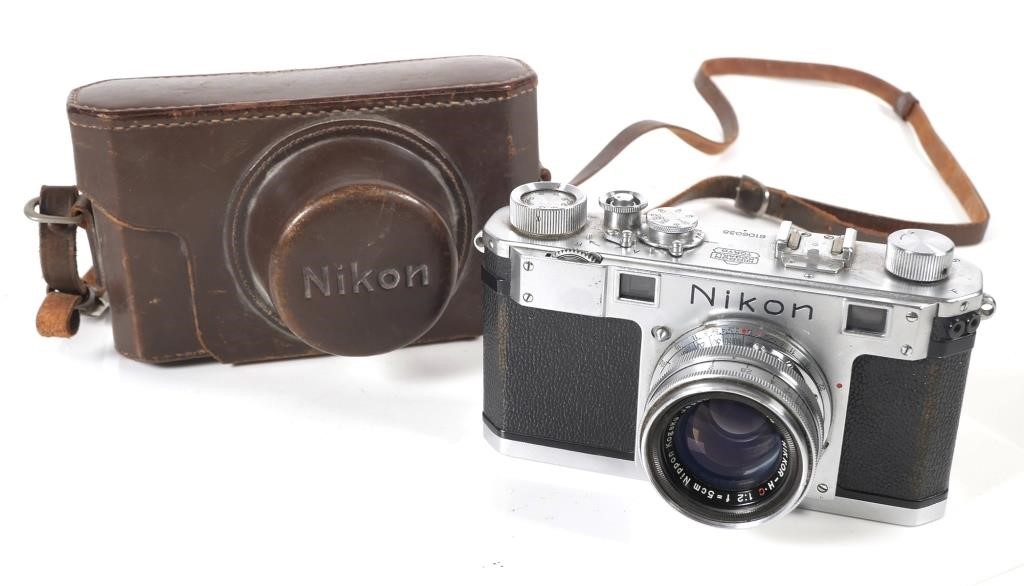 Appraisal: Vintage Nikon S camera body with Nippon Kogaku Japan Nikkor-HC