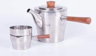 Appraisal: Dana Danish Stainless Tea Coffee Service Mid Century modern DANA