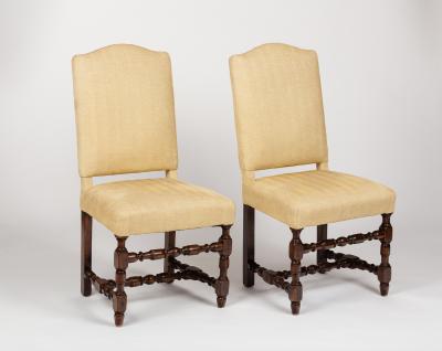 Appraisal: A matched set of twelve th Century style dining chairs