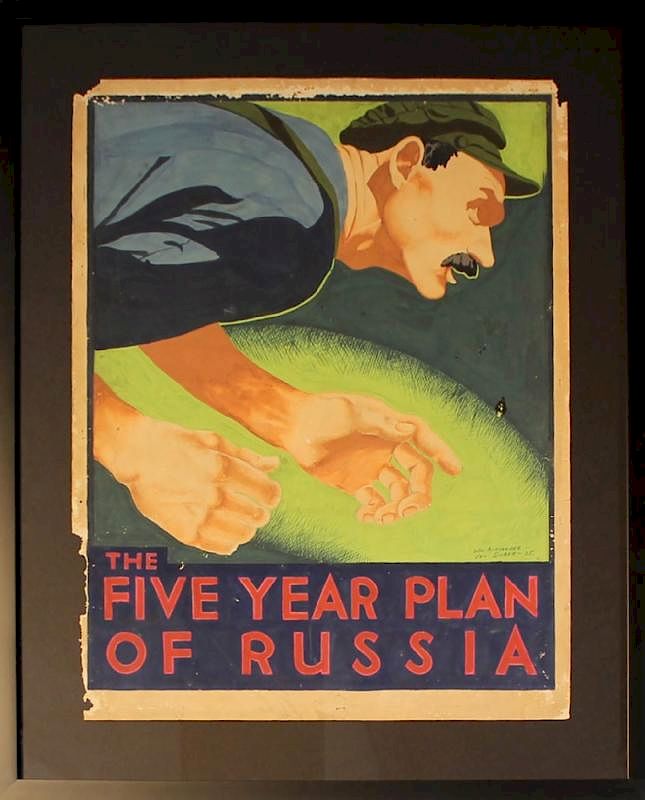 Appraisal: William A Van Duzer American - The Five Year Plan