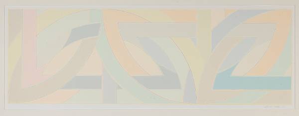 Appraisal: Frank Stella American born York Factory I A G Silkscreen