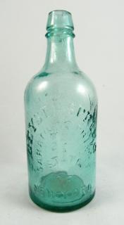 Appraisal: Mineral water bottle Mineral water- round marked 'Geyser Spring Saratoga