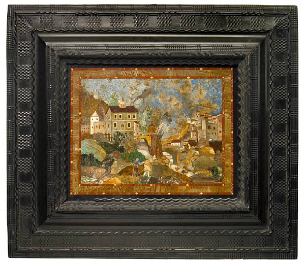 Appraisal: A fine late Renaissance pietra dura panel first quarter th