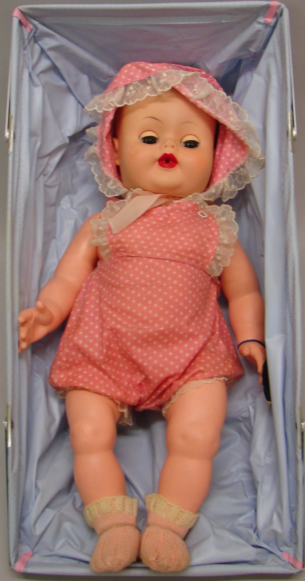 Appraisal: Lot Tagged vinyl J Cey baby doll Dressed in original