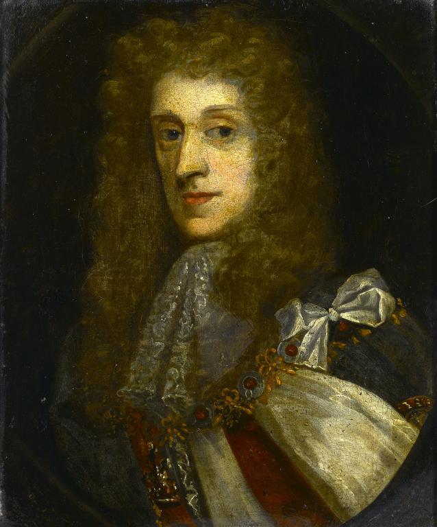 Appraisal: FOLLOWER OF SIR GODFREY KNELLER - PORTRAIT OF KING JAMES