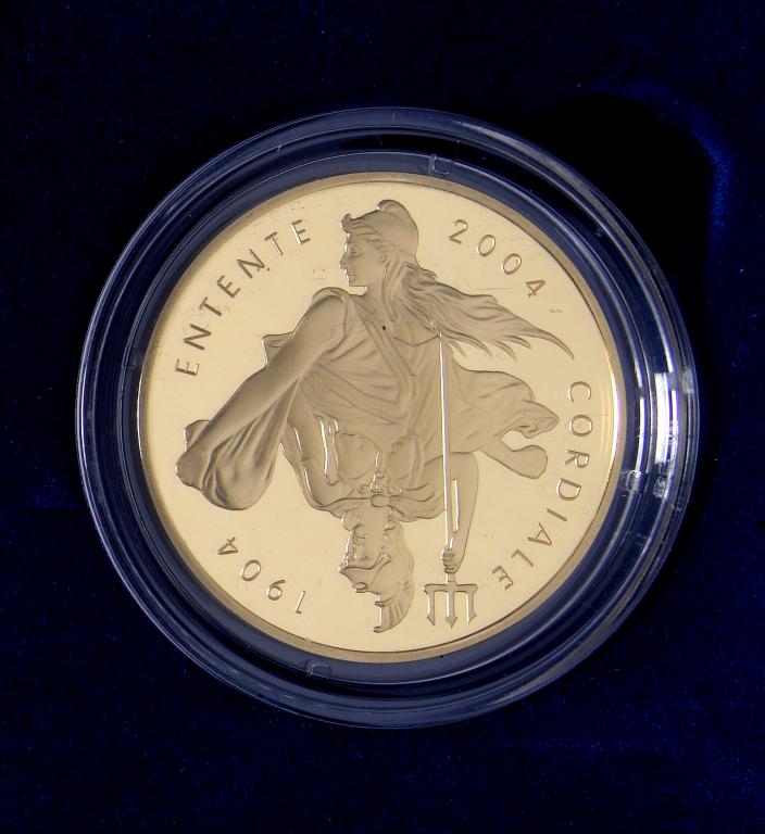 Appraisal: FRANCE GOLD PROOF TWENTY EUROS cased g