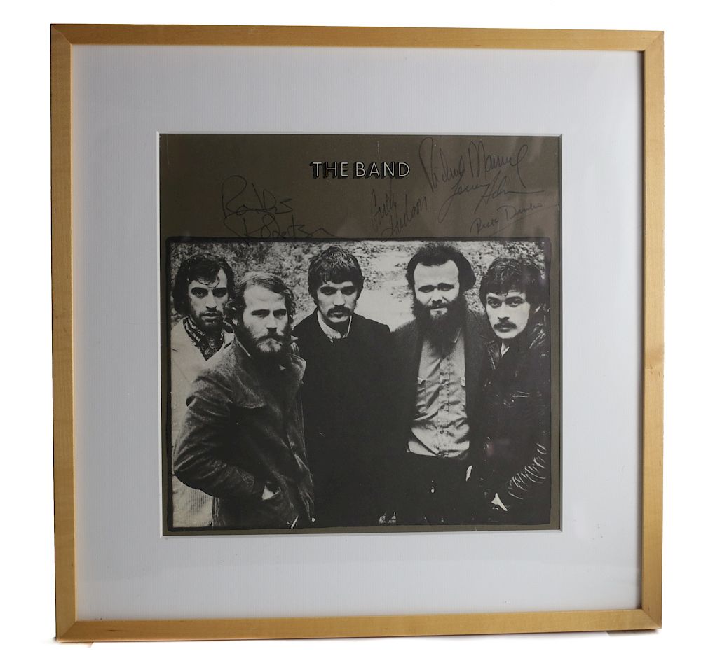 Appraisal: The Band The Brown Album Signed The Band The Brown