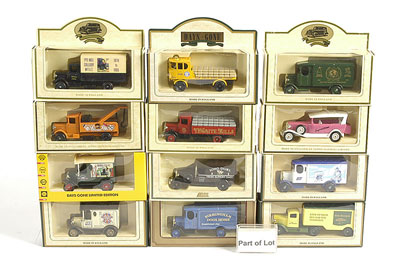 Appraisal: Lledo Days Gone Cars Trucks and Vans - to include