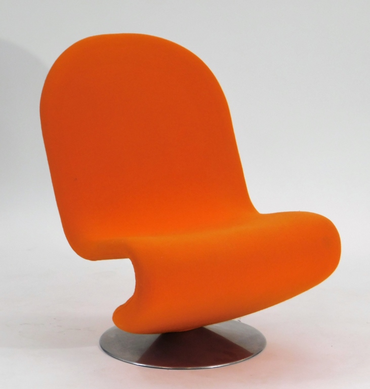 Appraisal: VERNER PANTON SYSTEM - - STANDARD LOUNGE CHAIR United States