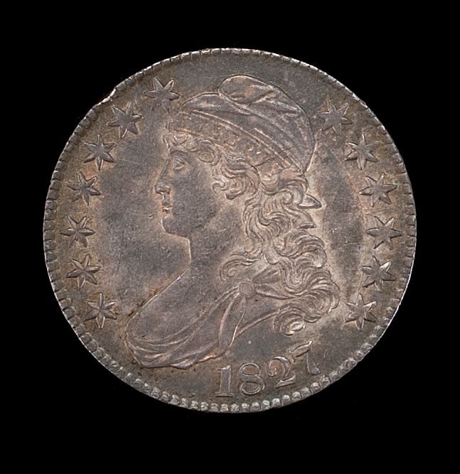 Appraisal: U S HALF DOLLAR Nicely toned EF- - AU-