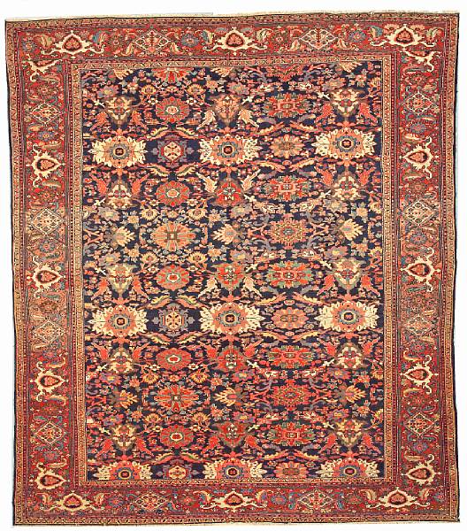 Appraisal: A Malayer carpet Central Persia circa size approximately ft in