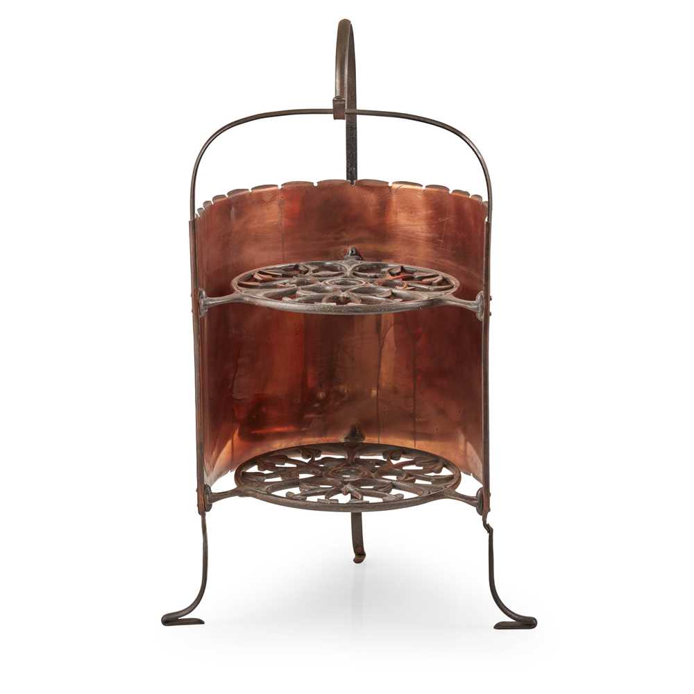 Appraisal: W A S BENSON - DUTCH OVEN CIRCA copper wrought