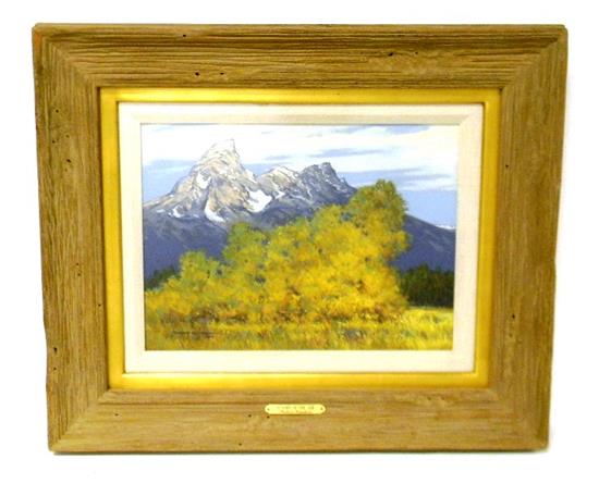 Appraisal: Robert Knudson American b Feel of Autumn in the Air