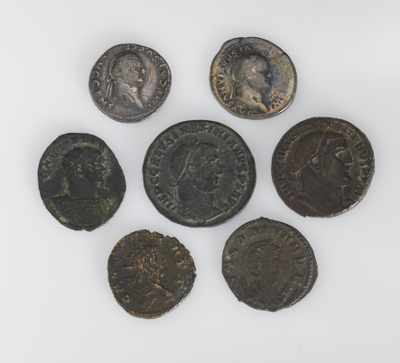 Appraisal: Six Roman Coins