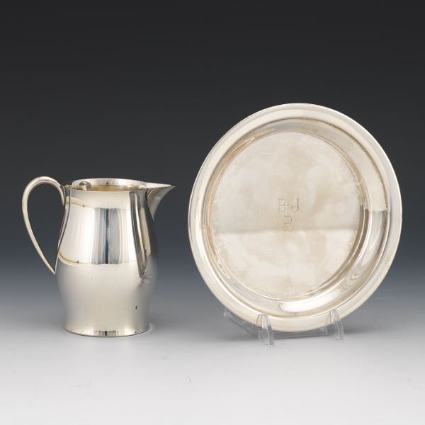 Appraisal: KIRK SON STERLING SILVER PAUL REVERE REPRODUCTION CREAM JUG AND