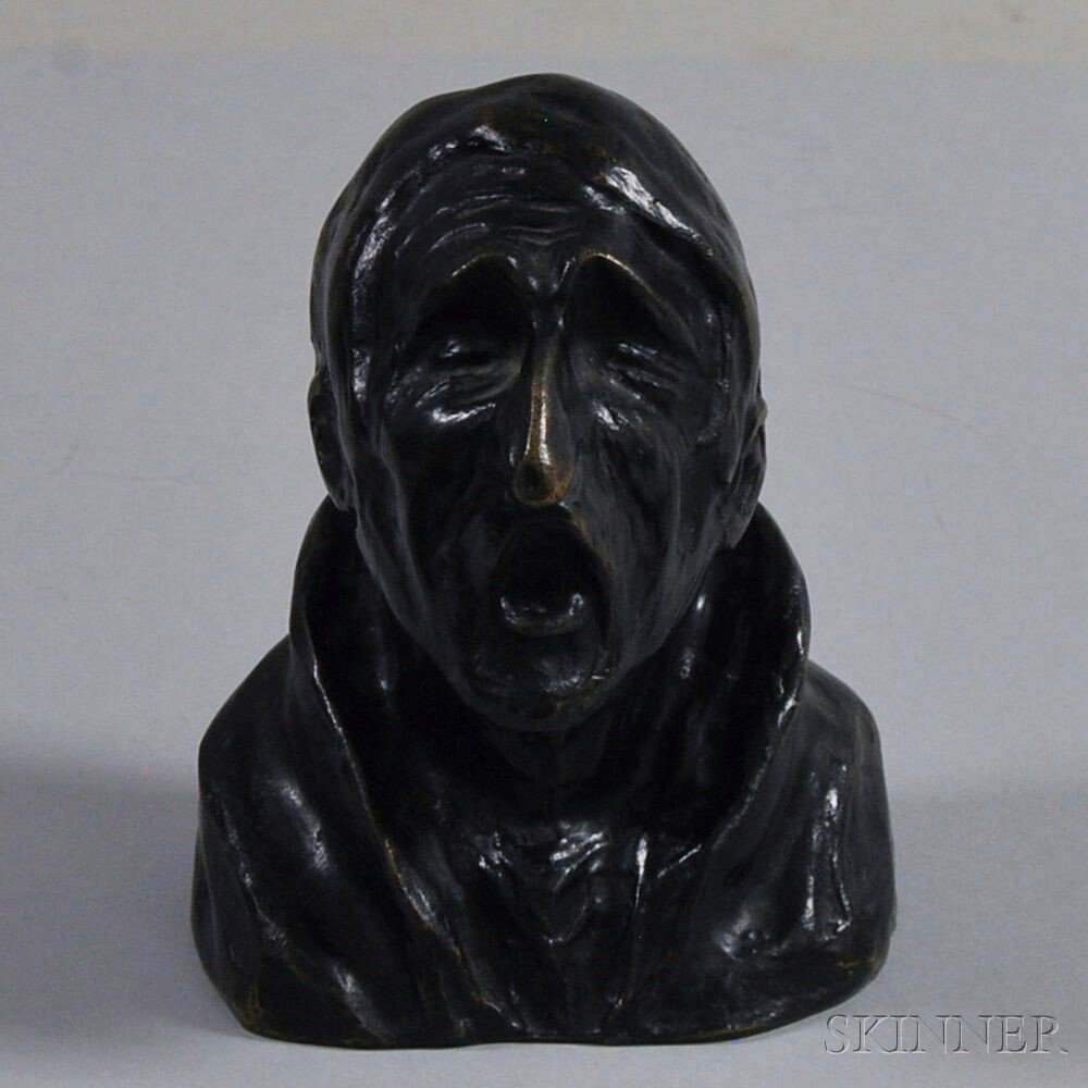 Appraisal: After Honor Daumier French - Bust Caricature of a Man