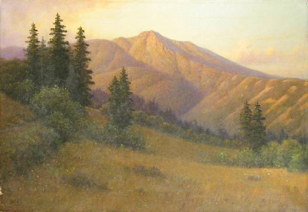 Appraisal: William Barr British American - A View of Mount Tamalpais