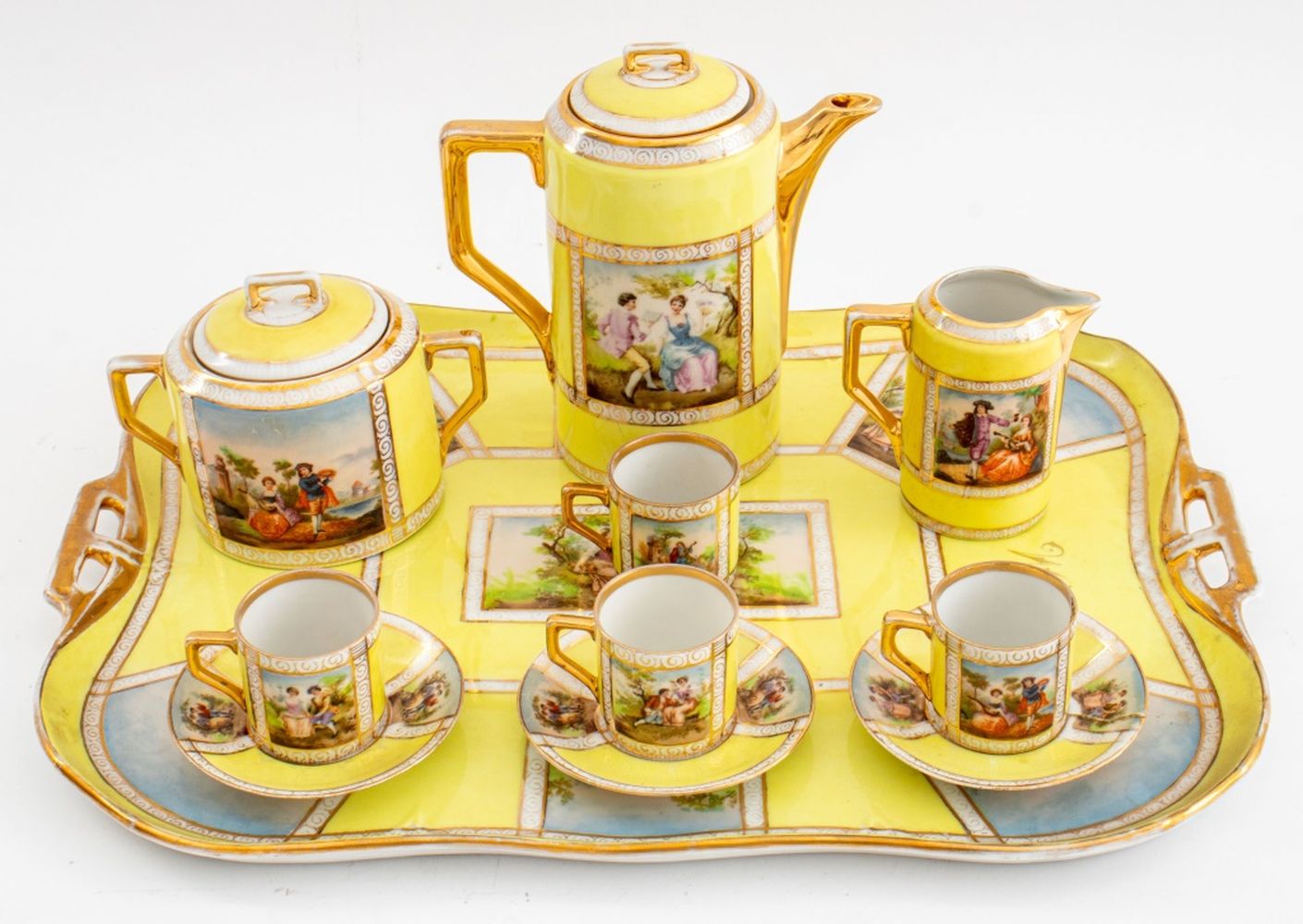 Appraisal: FRIEDERICH SIMON FSK VIENNA PORCELAIN SERVICE Friederich Simon FSK Vienna