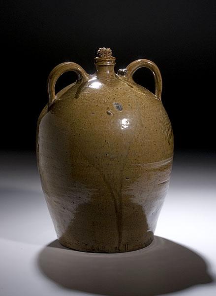 Appraisal: SOUTHERN STONEWARE JAR ATTRIBUTED TO EDGEFIELD probably South Carolina th