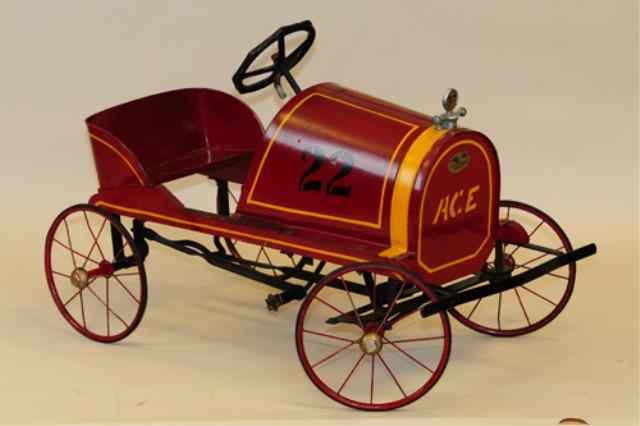 Appraisal: AMERICAN NATIONAL ACE PEDAL CAR Toledo Ohio museum quality example