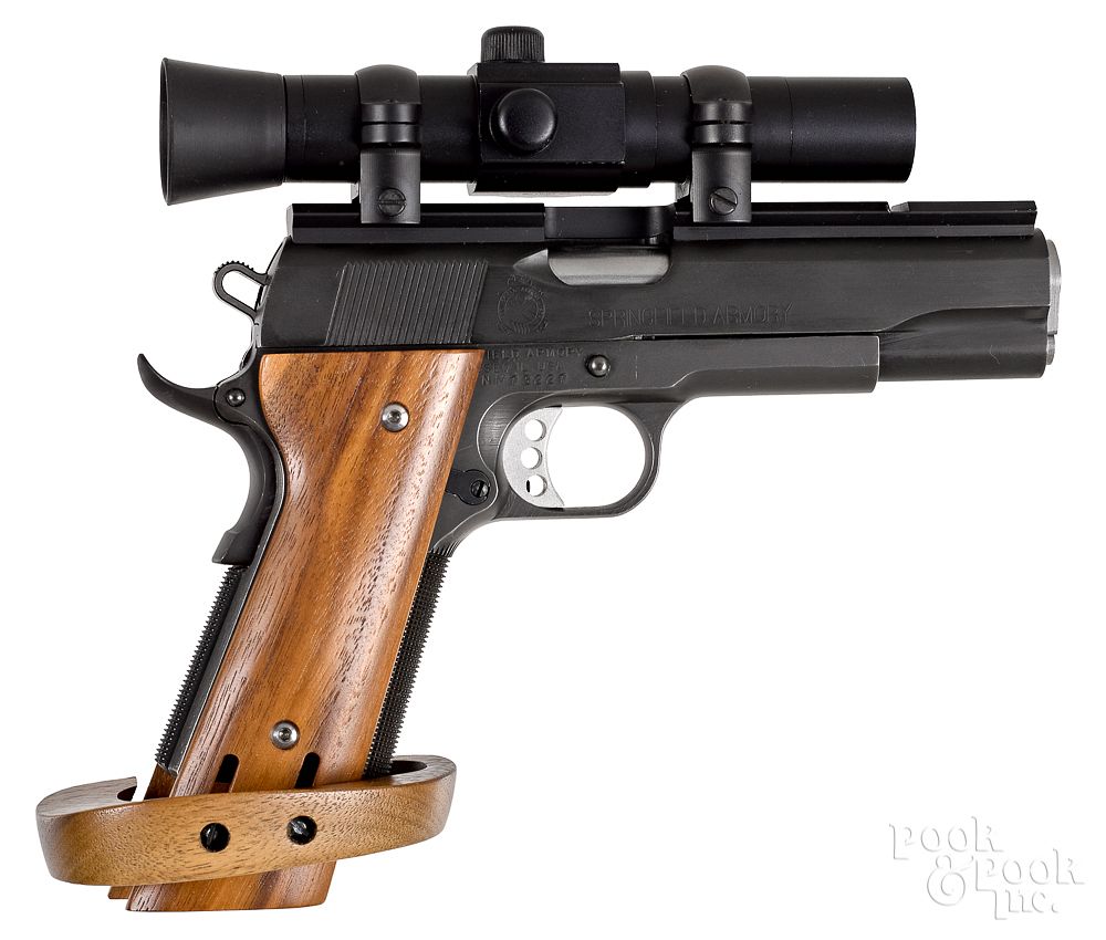 Appraisal: Custom Springfield Armory model pistol Custom Springfield Armory mode semi-automatic