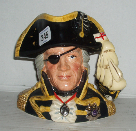 Appraisal: Large Size Character Jug Vice Admiral Lord Nelson D Boxed