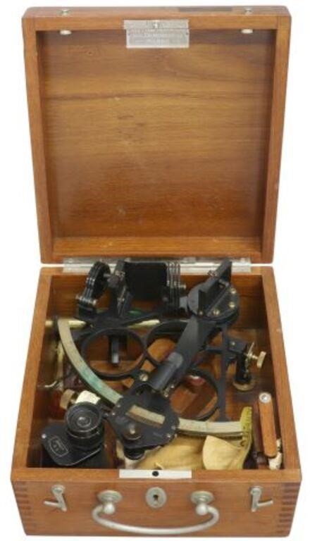 Appraisal: Italian marine sextant La Filotecnica Salmoiraghi Milano first half th