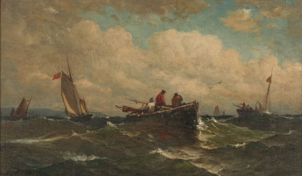 Appraisal: Harry Henry Chase American - Off Hastings oil on board