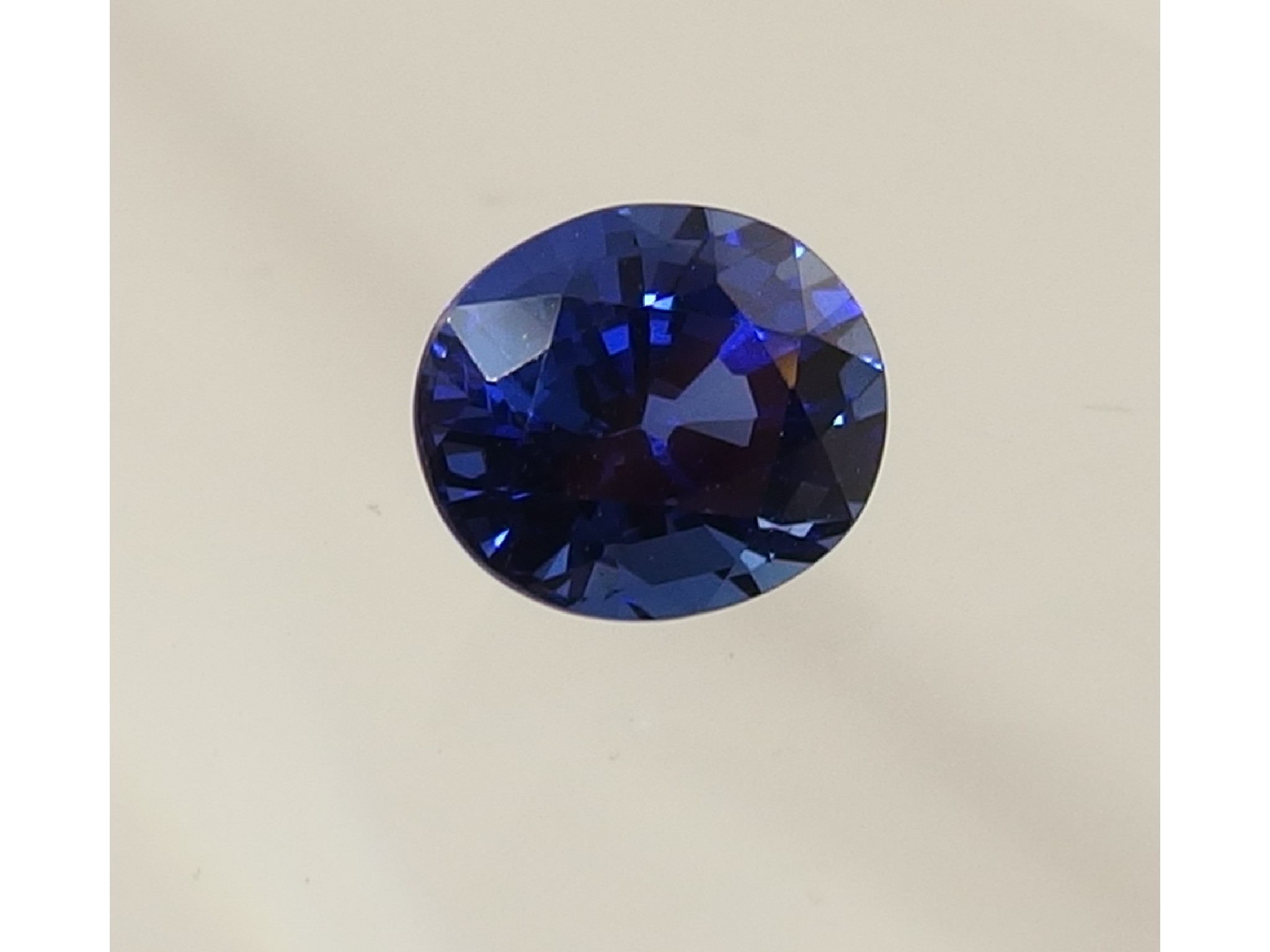 Appraisal: A ct oval cut sapphire