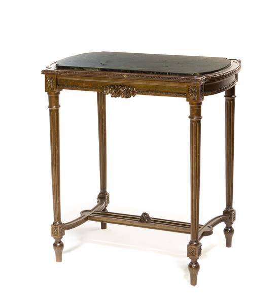 Appraisal: Sale Lot A Louis XVI Style Occasional Table having a