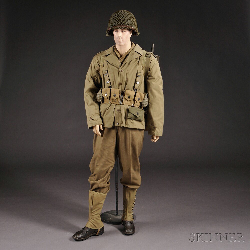 Appraisal: WWII American Soldier Mannequin c mid late th century mannequin