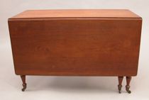 Appraisal: Walnut Drop Leaf Table American Late th Century The c