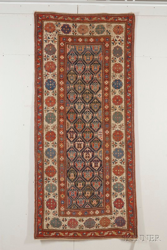 Appraisal: Talish Long Rug Southeast Caucasus last quarter th century rewoven