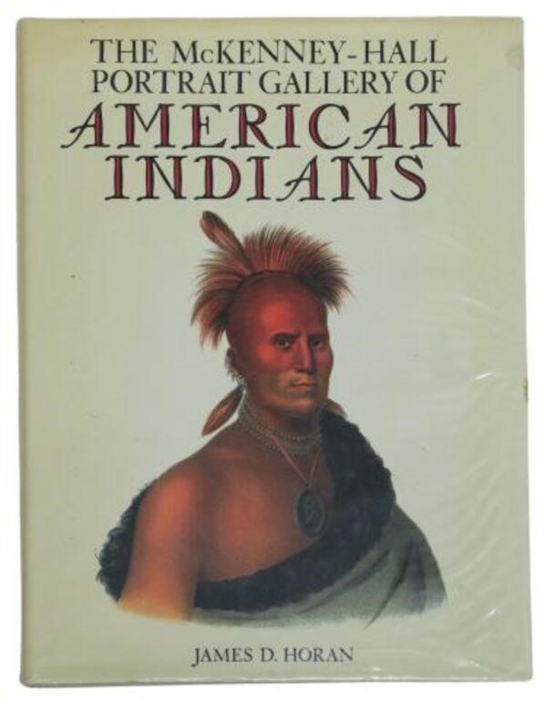 Appraisal: Book The McKenney-Hall Portrait Gallery of American Indians James D